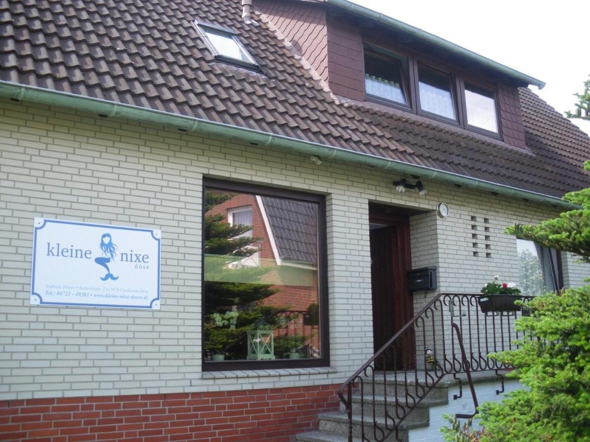 Ferienwohnung Kleine Nixe Duenenblick Cuxhaven Exterior foto