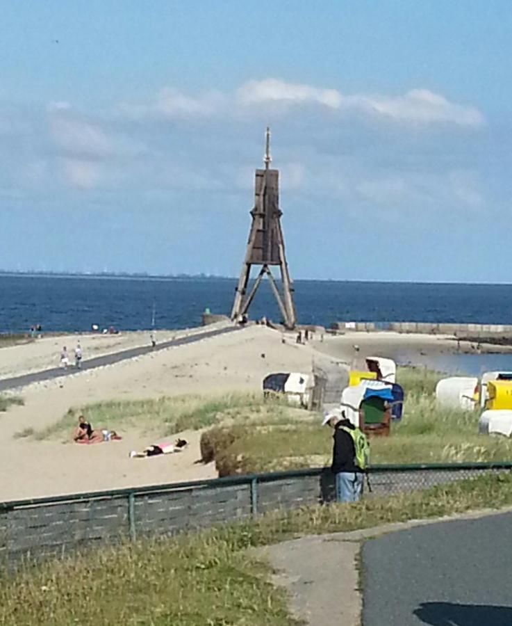Ferienwohnung Kleine Nixe Duenenblick Cuxhaven Exterior foto